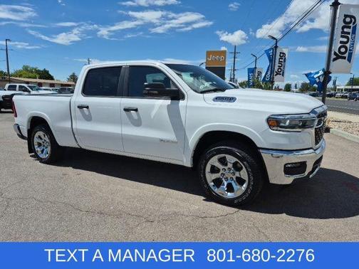Bright White Clearcoat 2026 RAM 1500 Big Horn/Lone Star