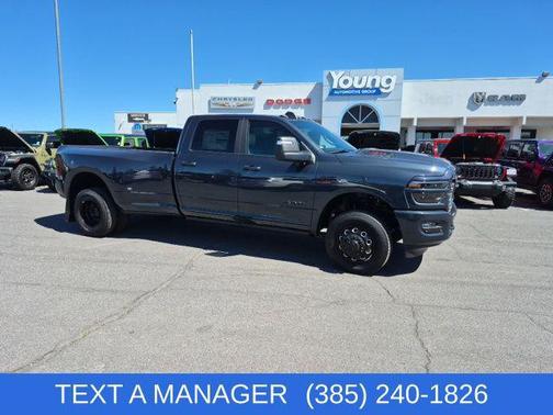 Forged Blue Metallic 2026 RAM 3500 Laramie Crew Cab 4x4 8' Box