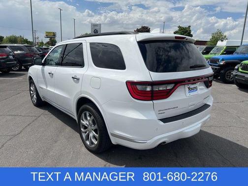 White Knuckle Clearcoat 2017 Dodge Durango Citadel