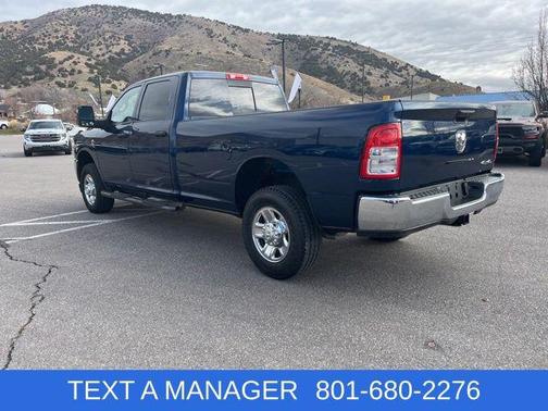 Patriot Blue Pearlcoat 2024 RAM 3500 Tradesman Crew Cab 4x4 8' Box