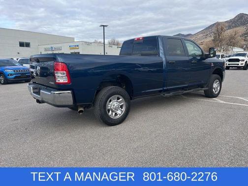 Patriot Blue Pearlcoat 2024 RAM 3500 Tradesman Crew Cab 4x4 8' Box