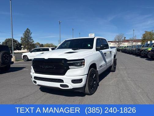 Bright White Clearcoat 2023 RAM 1500 Laramie