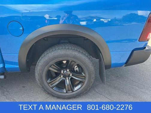 Hydro Blue Pearlcoat 2021 RAM 1500 Classic Warlock Crew Cab 4x4 5'7' Box