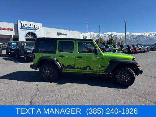 Mojito Clearcoat 2026 Jeep Wrangler Sport S