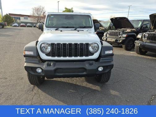 Bright White Clearcoat 2026 Jeep Wrangler Sport