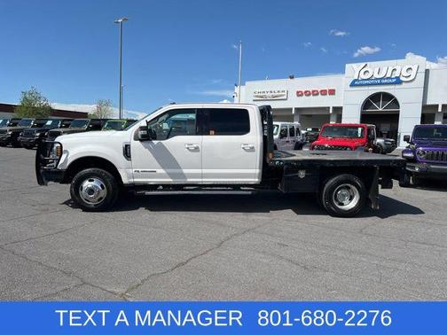 White Platinum Clearcoat Metallic 2019 Ford F-350 Lariat