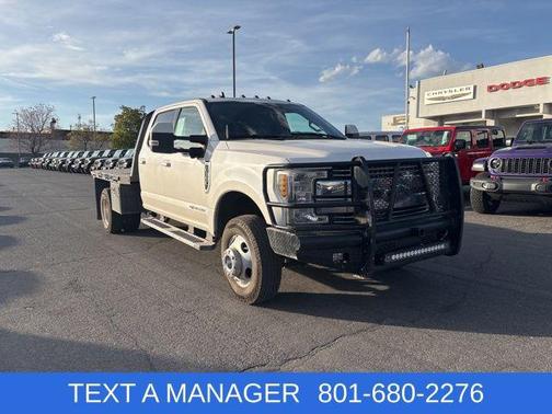 White Platinum Clearcoat Metallic 2019 Ford F-350 Lariat