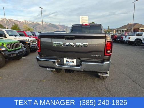 Granite Crystal Metallic Clearcoat 2026 RAM 3500 Tradesman Crew Cab 4x4 8' Box