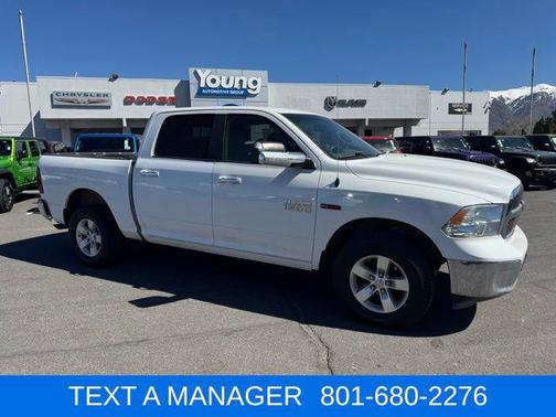 Bright White Clearcoat 2015 RAM 1500 SLT
