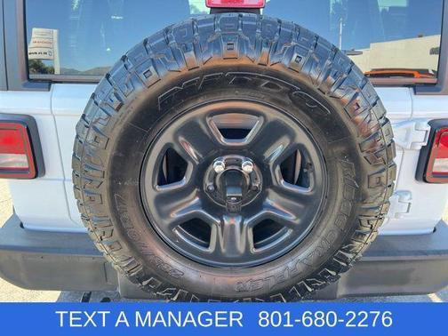 Bright White Clearcoat 2023 Jeep Wrangler Sport