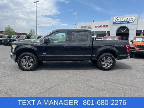 TUXEDO BLACK METALLIC 2015 Ford F-150 XLT