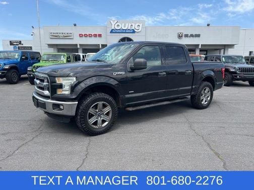 TUXEDO BLACK METALLIC 2015 Ford F-150 XLT