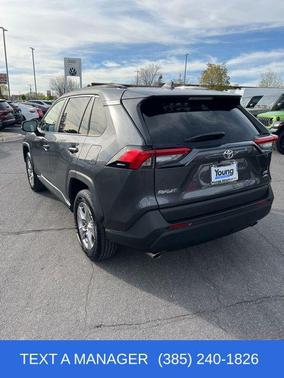 Gray 2025 Toyota RAV4 XLE