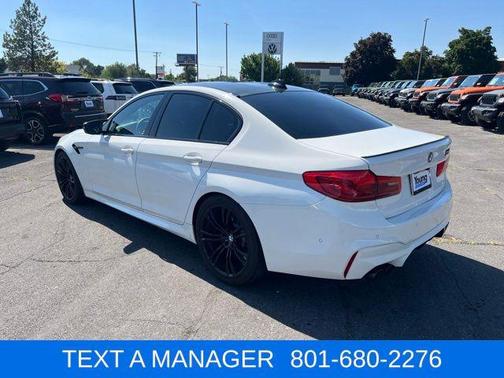 Alpine White 2019 BMW M5 Competition