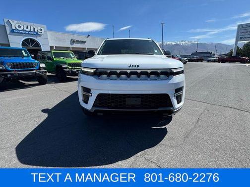 Bright White Clearcoat 2026 Jeep Grand Wagoneer 4x4
