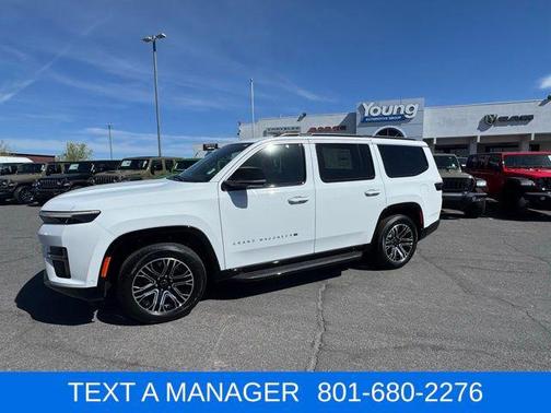 Bright White Clearcoat 2026 Jeep Grand Wagoneer 4x4