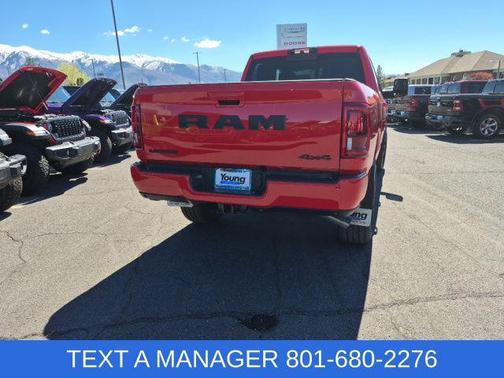 Flame Red Clearcoat 2026 RAM 2500 Laramie Crew Cab 4x4 6'4' Box