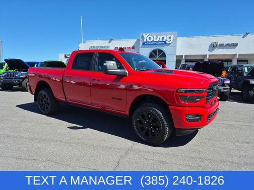 Flame Red Clearcoat 2026 RAM 2500 Laramie Crew Cab 4x4 6'4' Box