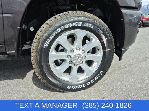 Granite Crystal Metallic Clearcoat 2026 RAM 3500 Laramie Crew Cab 4x4 8' Box