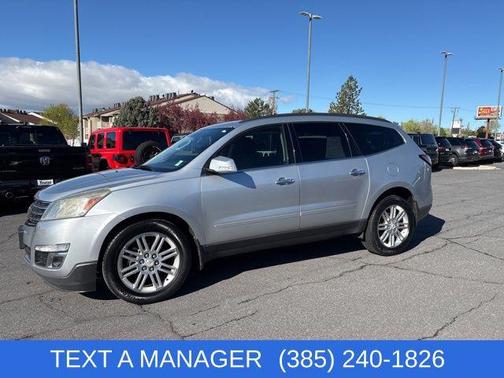 Silver Ice Metallic 2014 Chevrolet Traverse 1LT
