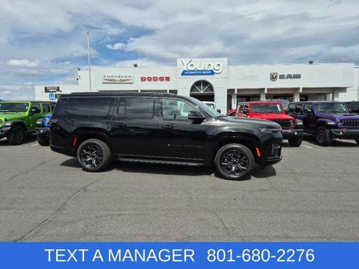 High Gloss Black 2026 Jeep Grand Wagoneer L Limited Altitude 4x4