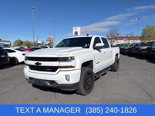 Summit White 2017 Chevrolet Silverado 1500 2LT