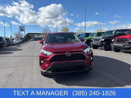 Ruby Flare Pearl 2025 Toyota RAV4 XLE