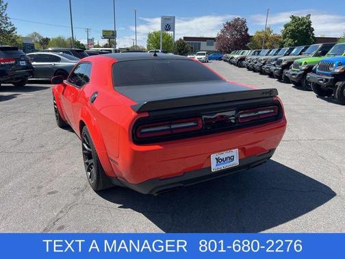 Go Mango! 2023 Dodge Challenger SRT Hellcat