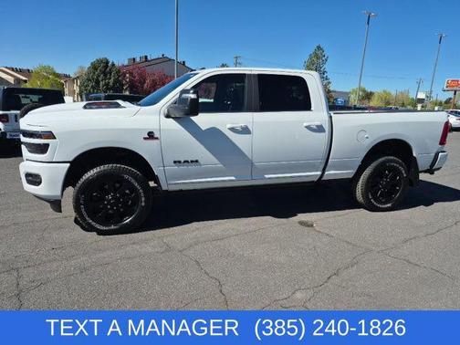 Bright White Clearcoat 2026 RAM 2500 Laramie Crew Cab 4x4 6'4' Box