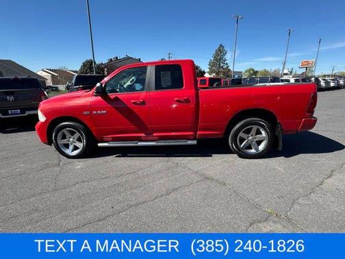 Flame Red Clearcoat/Mineral Gray MetallicClearcoat 2010 Dodge Ram 1500 TRX