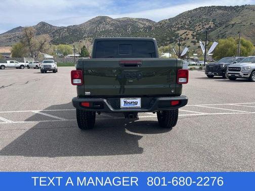 Sarge Green Clearcoat 2023 Jeep Gladiator Willys
