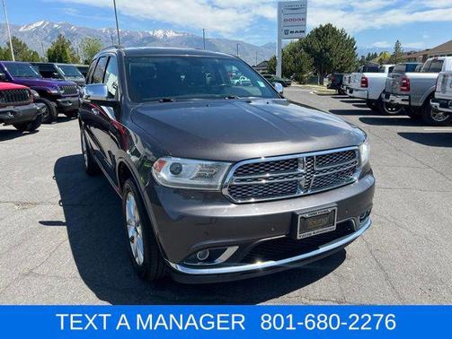 Granite Metallic Clearcoat 2020 Dodge Durango Citadel AWD