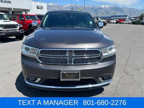Granite Metallic Clearcoat 2020 Dodge Durango Citadel AWD
