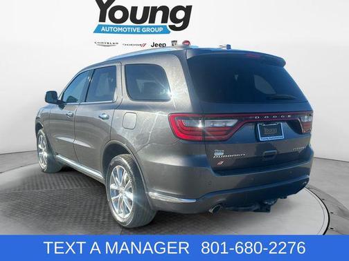 Granite Metallic Clearcoat 2020 Dodge Durango Citadel AWD