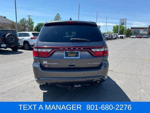 Granite Metallic Clearcoat 2020 Dodge Durango Citadel AWD