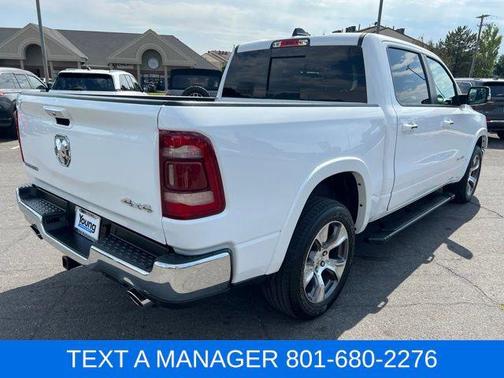 Bright White Clearcoat 2021 RAM 1500 Laramie