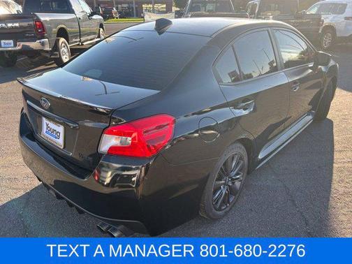 Crystal Black Silica 2016 Subaru WRX Premium