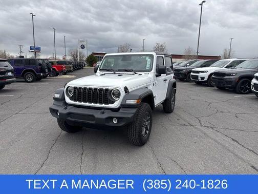 Bright White Clearcoat 2026 Jeep Wrangler Sport S