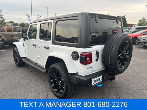 Bright White Clearcoat 2023 Jeep Wrangler 4xe Sahara