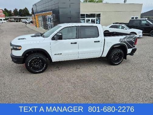 Bright White Clearcoat 2026 RAM 1500 Rebel