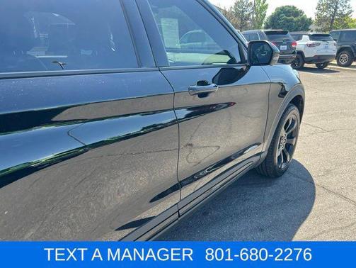 Black Metallic 2021 Ford Explorer ST