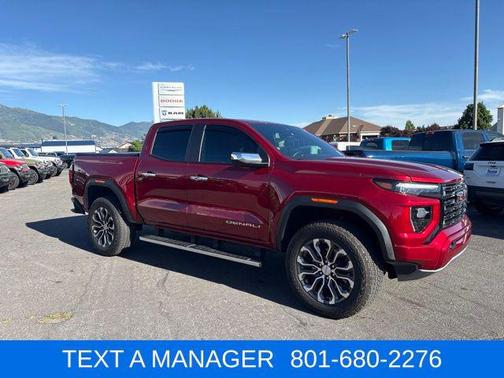 Volcanic Red Tintcoat 2025 GMC Canyon Denali