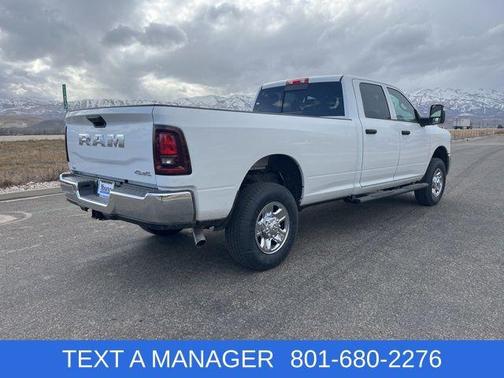 Bright White Clearcoat 2026 RAM 2500 Tradesman Crew Cab 4x4 8' Box