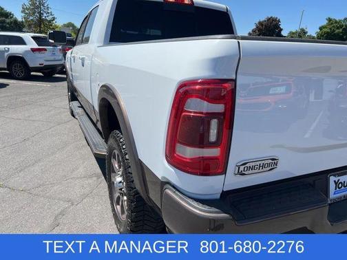 Bright White Clearcoat 2021 RAM 3500 Longhorn
