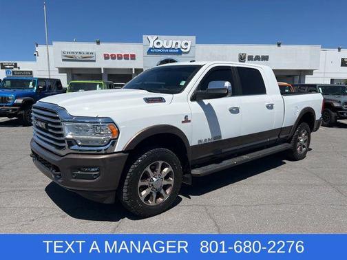 Bright White Clearcoat 2021 RAM 3500 Longhorn