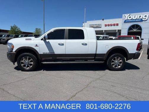 Bright White Clearcoat 2021 RAM 3500 Longhorn