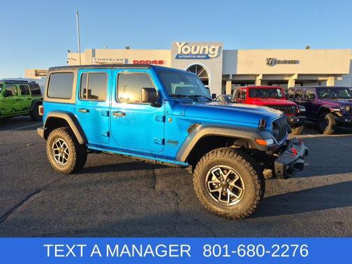 Hydro Blue Pearlcoat 2026 Jeep Wrangler Sport S