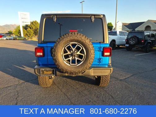 Hydro Blue Pearlcoat 2026 Jeep Wrangler Sport S