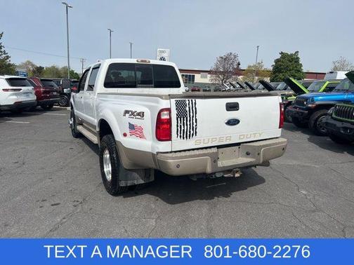 Oxford White Clearcoat 2008 Ford F-350 King Ranch