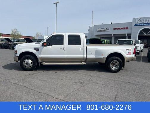 Oxford White Clearcoat 2008 Ford F-350 King Ranch
